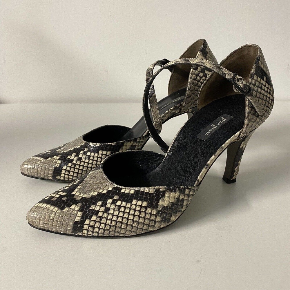 Paul Green Snakeskin Heels - Picture 4 of 9